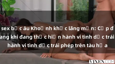 sex bắc âu Khoảnh khắc lãng mạn: Cặp đôi bị bắt quả tang khi đang thực hiện hành vi tình dục trái phép trên tàu hỏa